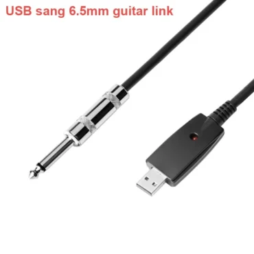 Cáp USB sang jack 6.5mm 3 mét - Chuyển âm thanh từ Máy tính sang Guitar - Phụ Kiện Điện Tử Việt Nam