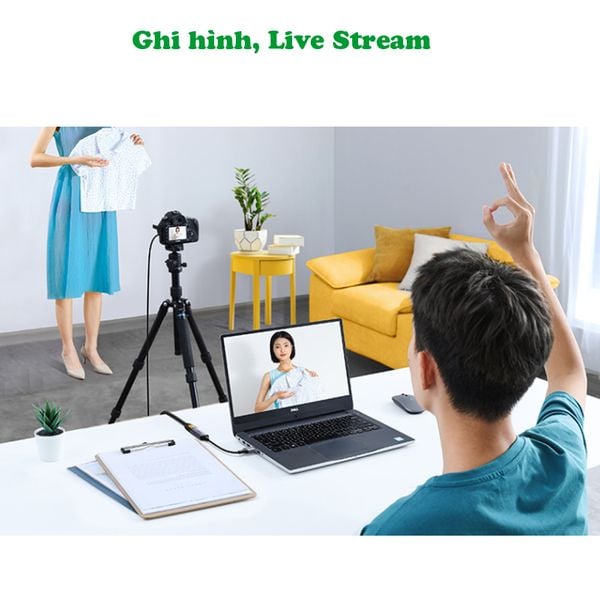 Cáp ghi hình Livestream USB Type C HDMI 4K@30Hz Ugreen 15389 - Phụ Kiện Điện Tử Việt Nam