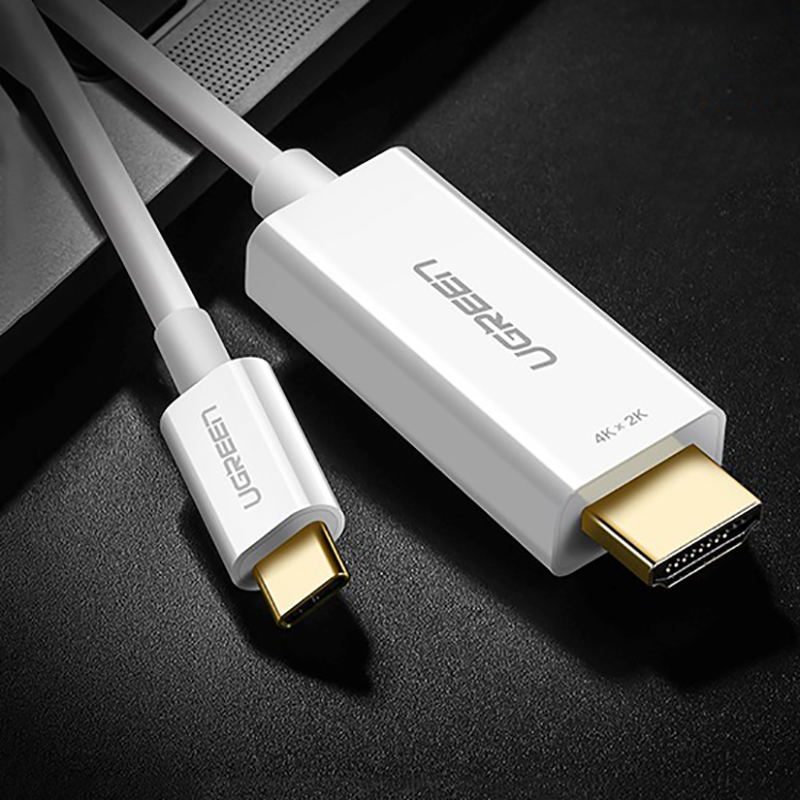 Cáp USB-C ra HDMI 4K30Hz 1.5 mét UGREEN 30841 - Phụ Kiện Điện Tử Việt Nam usb type-c ra HDMI 1.5 met ugreen 30841 ho tro 4k