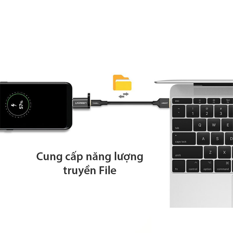 Đầu chuyển USB-C ra Micro USB UGREEN 40945 - Phụ Kiện Điện Tử Việt Nam dau chuyen micro usb sang usb type-c ugreen 40945