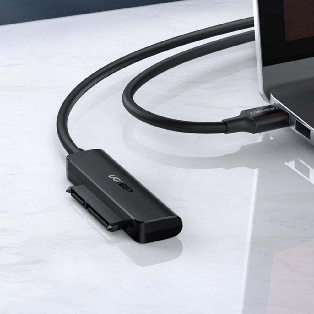 Cáp Chuyển USB 3.0 Sang SATA III Ugreen 70609, CM321 hỗ trợ ổ cứng 2.5 inch HDD SSD - Phụ Kiện Điện Tử Việt Nam Cáp Chuyển USB 3.0 Sang SATA III Ugreen 70609, CM321 hỗ trợ ổ cứng 2.5 inch HDD SSD - Phụ Kiện Điện Tử Việt Nam