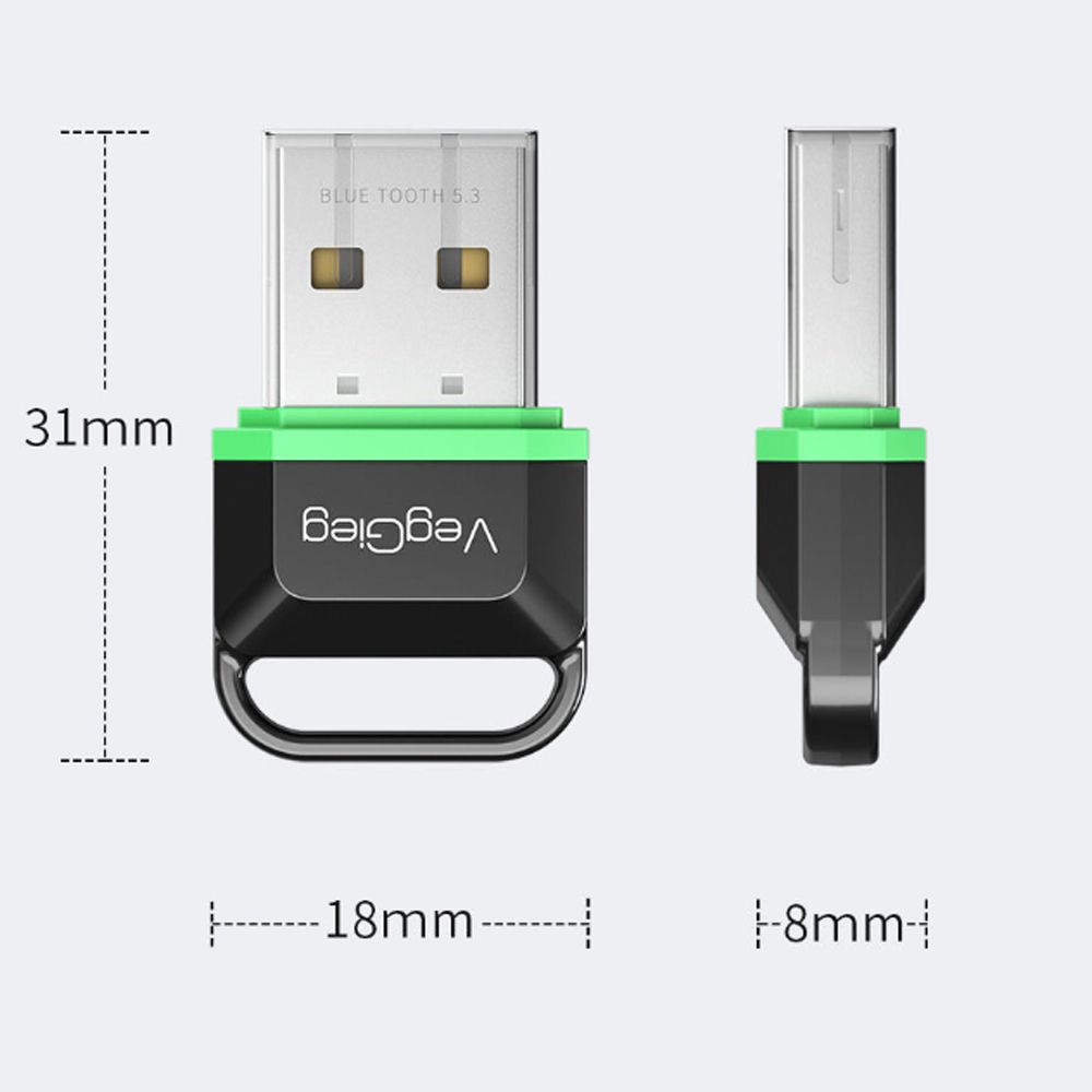 USB Bluetooth 5.3 VegGieg V-UB503 - Phụ Kiện Điện Tử Việt Nam USB Bluetooth 5.3 VegGieg V-UB503 - Phụ Kiện Điện Tử Việt Nam