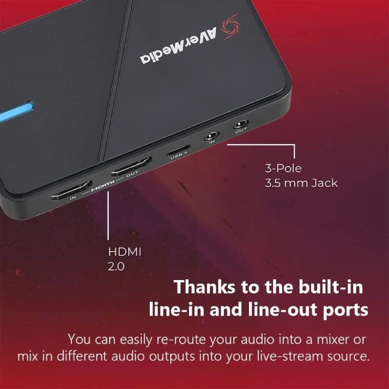 Thiết bị ghi hình livestream HDMI 4K USB type C Avermedia GC551G2