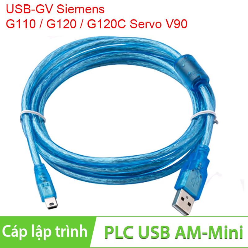 Cáp lập trình Siemens USB-GV G110 / G120 / G120C / Servo V90 1.5 mét - Phụ Kiện Điện Tử Việt Nam Cáp lập trình Siemens USB-GV G110 / G120 / G120C / Servo V90 1.5 mét