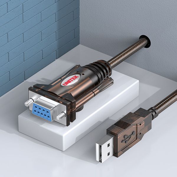 Cáp USB to RS232 Âm 1.5m Unitek Y-105D hỗ trợ Win7 8 10 - Phụ Kiện Điện Tử Việt Nam Cáp USB to RS232 Âm 1.5m Unitek Y-105D hỗ trợ Win7 8 10 - Phụ Kiện Điện Tử Việt Nam