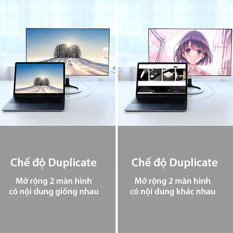 Dây cáp chuyển USB-C ra Displayport 4K60Hz 1.5 mét Ugreen 40420 - Phụ Kiện Điện Tử Việt Nam ugreen 40420 usb-c ra displayport 1.5 met