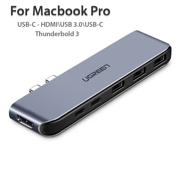 USB-C ra HDMI 4K USB 3.0 USB-C PD cho Mac Pro Ugreen 50963 - Phụ Kiện Điện Tử Việt Nam