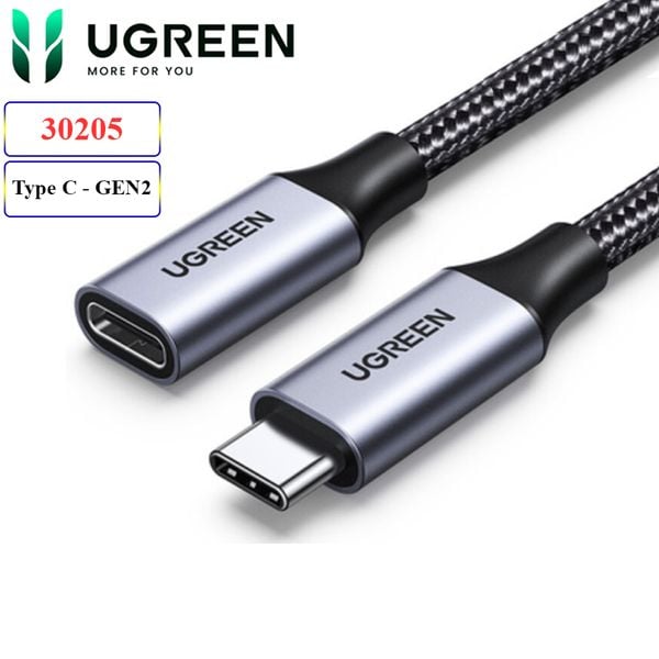 Cáp nối dài USB Type C 3.1 gen2 dài 1M Ugreen US372 30205 - Phụ Kiện Điện Tử Việt Nam Cáp nối dài USB Type C 3.1 gen2 dài 1M Ugreen US372 30205 - Phụ Kiện Điện Tử Việt Nam