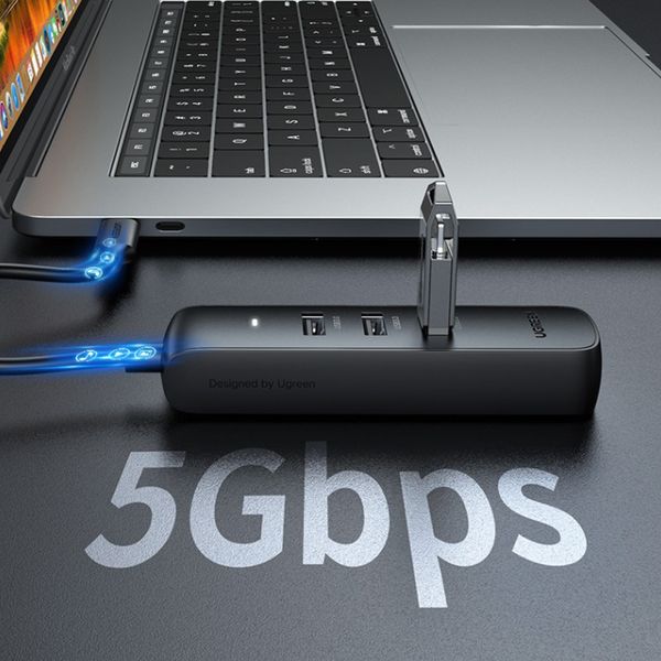 Bộ chia HUB USB 3.1 Type C ra 3 cổng USB 3.0 + Lan 10/100 Mbps Ugreen 10917 - Phụ Kiện Điện Tử Việt Nam