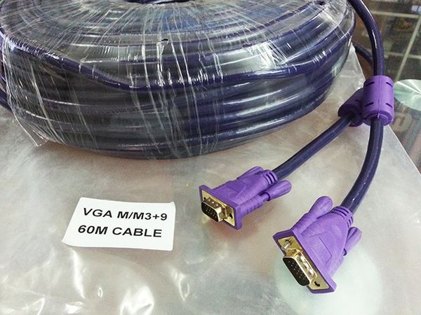 Cáp VGA B-GO 60M 3+9 có chống nhiễu, chất lượng tốt - Phụ Kiện Điện Tử Việt Nam