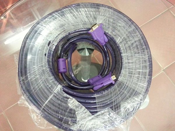 Cáp VGA B-GO 80M 3+9 có chống nhiễu, chất lượng tốt - Phụ Kiện Điện Tử Việt Nam