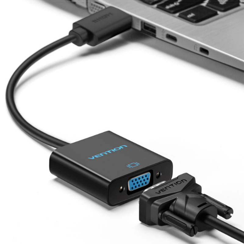 HDMI ra VGA adapter 20Cm Vention VAA-V09-B 1080P - Phụ Kiện Điện Tử Việt Nam cap chuyen hdmi sang vga vention