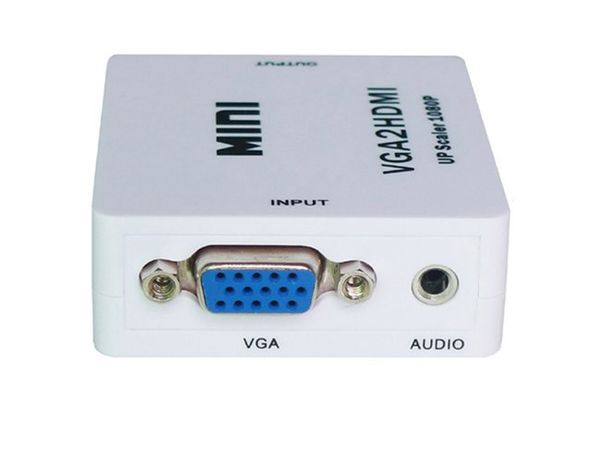 Bộ chuyển đổi VGA và Audio sang HDMI vỏ nhựa 1080P - Phụ Kiện Điện Tử Việt Nam