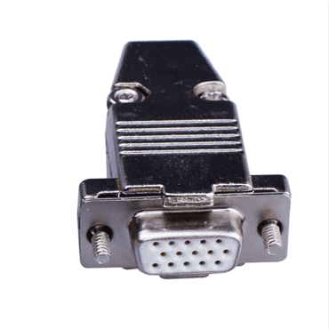 Đầu hàn VGA DB15 dương+ vỏ ốp kim loại, Đầu hàn phụ kiện điện tử - Phụ Kiện Điện Tử Việt Nam Đầu hàn VGA DB15 vỏ sắt, chân đồng YL-V1523F~ Kiểu dáng: Chân cái