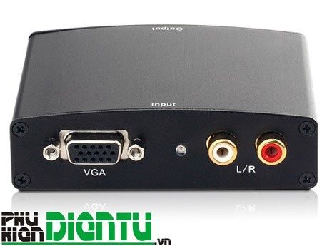 Bộ chuyển đổi VGA và Audio sang HDMI 1080P - Phụ Kiện Điện Tử Việt Nam Bộ chuyển đổi VGA và Audio sang HDMI 1080P - Phụ Kiện Điện Tử Việt Nam