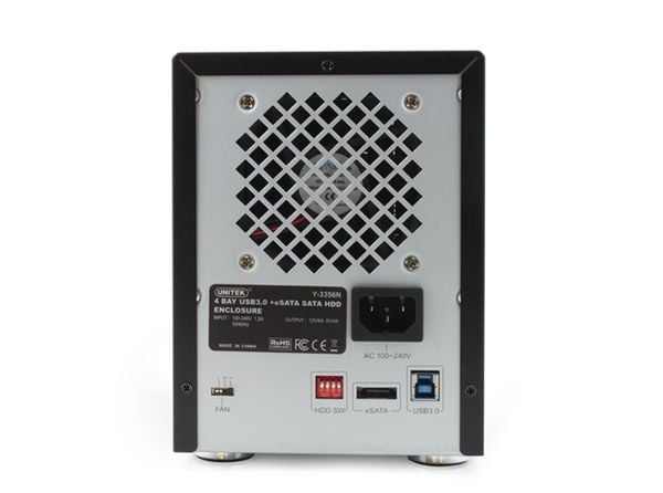 HDD BAY Unitek Y-3356N USB3.0+eSATA 4 Bay, hỗ trợ HDD SW. Dùng được cho HD Player, nhận 4 HDD cùng một lúc - Phụ Kiện Điện Tử Việt Nam HDD BAY Unitek Y-3356N USB3.0+eSATA 4 Bay, hỗ trợ HDD SW. Dùng được cho HD Player, nhận 4 HDD cùng một lúc - Phụ Kiện Điện Tử Việt Nam