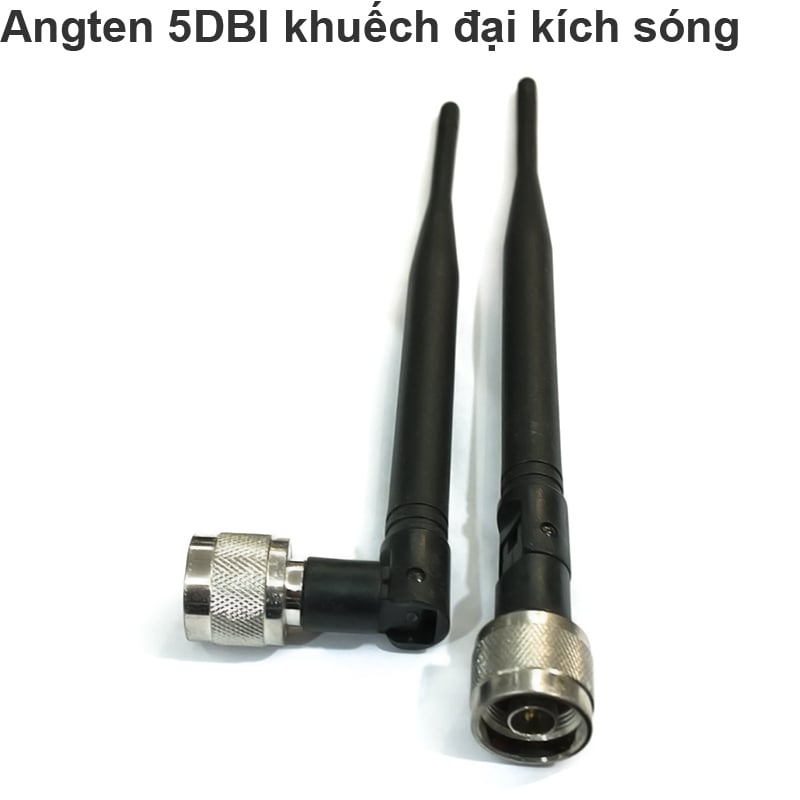 Angten 5DBI cho bộ khuếch đại kích sóng Bộ phát Wifi (1 chiếc) - Phụ Kiện Điện Tử Việt Nam angten wifi bo kích sóng
