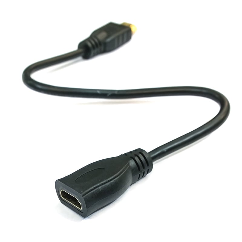 Cáp HDMI 1 đầu đực 1 đầu cái nối dài 30Cm V1.4 4K - Phụ Kiện Điện Tử Việt Nam cap noi dai doan HDMI 30cm