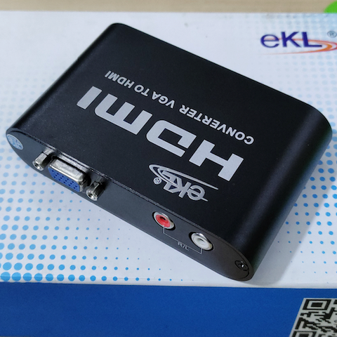 Bộ chuyển đổi VGA và Audio sang HDMI EKL-VH chính hãng - Phụ Kiện Điện Tử Việt Nam Bộ chuyển đổi VGA và Audio sang HDMI EKL-VH chính hãng - Phụ Kiện Điện Tử Việt Nam