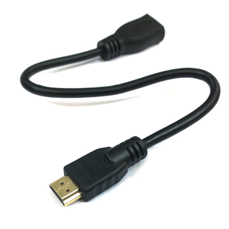 Cáp HDMI 1 đầu đực 1 đầu cái nối dài 30Cm V1.4 4K - Phụ Kiện Điện Tử Việt Nam cap noi dai doan HDMI 30cm