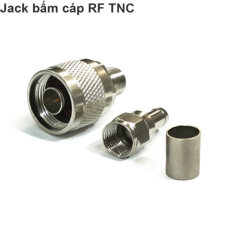 Jack RF TNC Connector đấu dây cho thiết bị kích sóng Angten WIFI (1 chiếc) - Phụ Kiện Điện Tử Việt Nam dau cam angten TNC