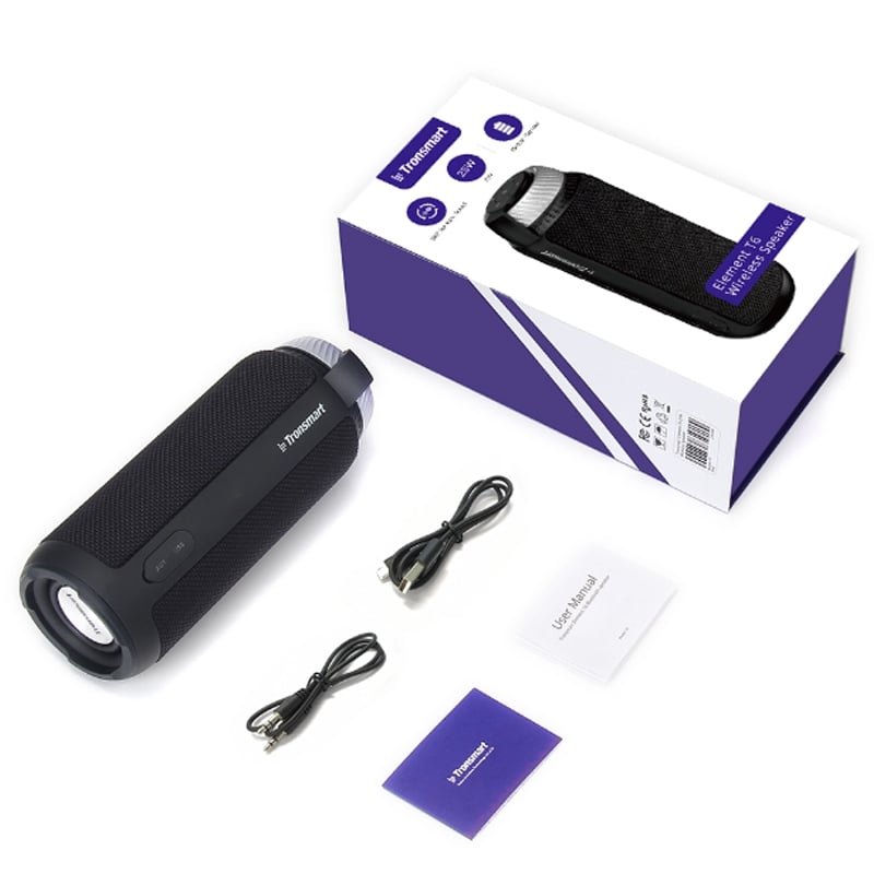 Loa nghe nhạc bluetooth di động 25W Tronsmart Element T6 - Phụ Kiện Điện Tử Việt Nam loa bluetooth di dong 25w tronsmart element t6