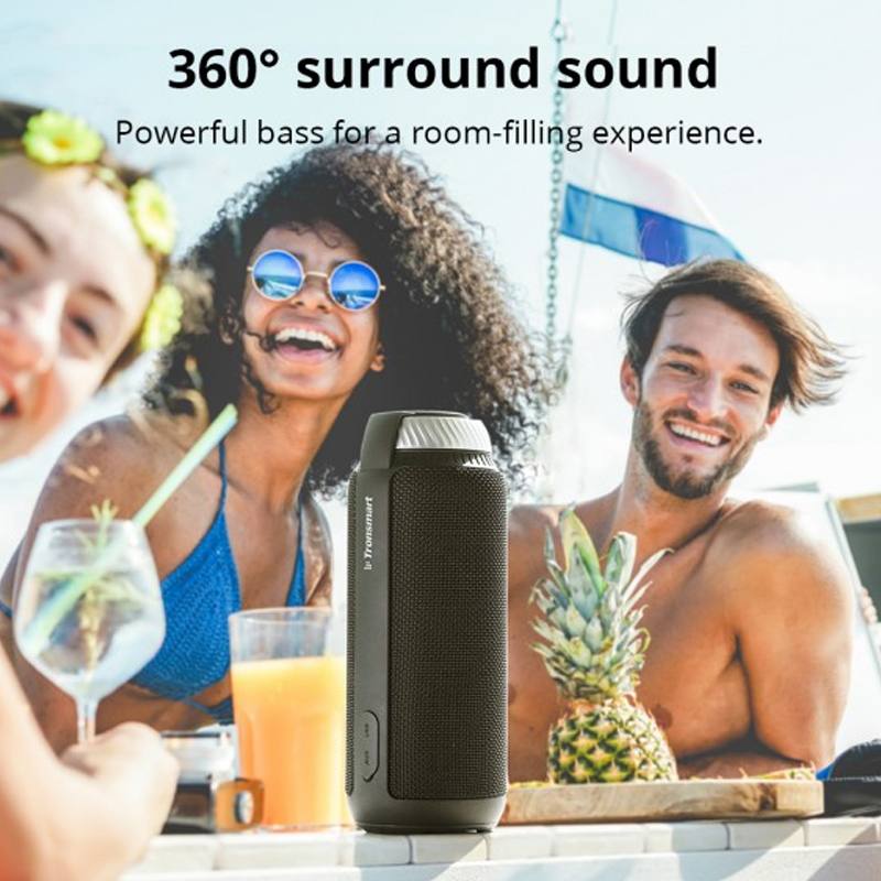 Loa nghe nhạc bluetooth di động 25W Tronsmart Element T6 - Phụ Kiện Điện Tử Việt Nam loa bluetooth di dong 25w tronsmart element t6