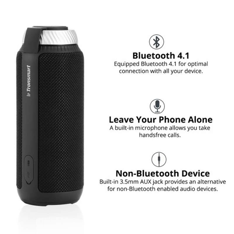 Loa nghe nhạc bluetooth di động 25W Tronsmart Element T6 - Phụ Kiện Điện Tử Việt Nam loa bluetooth di dong 25w tronsmart element t6