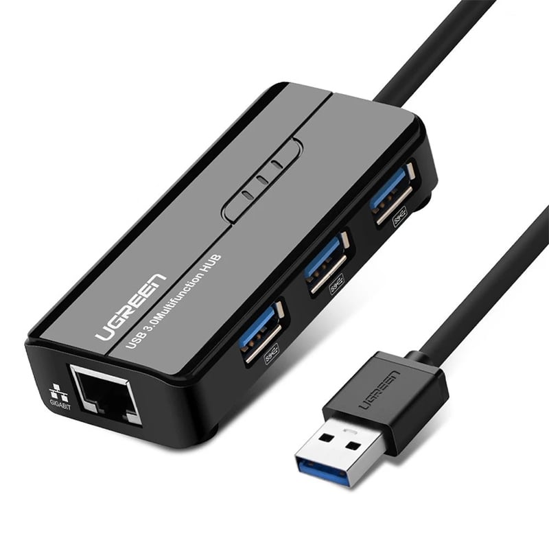 Bộ chia USB 3.0 3 cổng - USB sang LAN RJ45 gigabit Ugreen 20265 - Phụ Kiện Điện Tử Việt Nam ugreen 20265