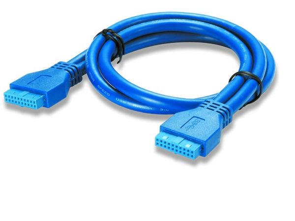 Cáp USB 3.0 20 Pin male ra 2 USB 3.0 male - Phụ Kiện Điện Tử Việt Nam