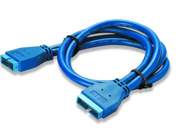 Cáp USB 3.0 20 Pin male ra 2 USB 3.0 male - Phụ Kiện Điện Tử Việt Nam