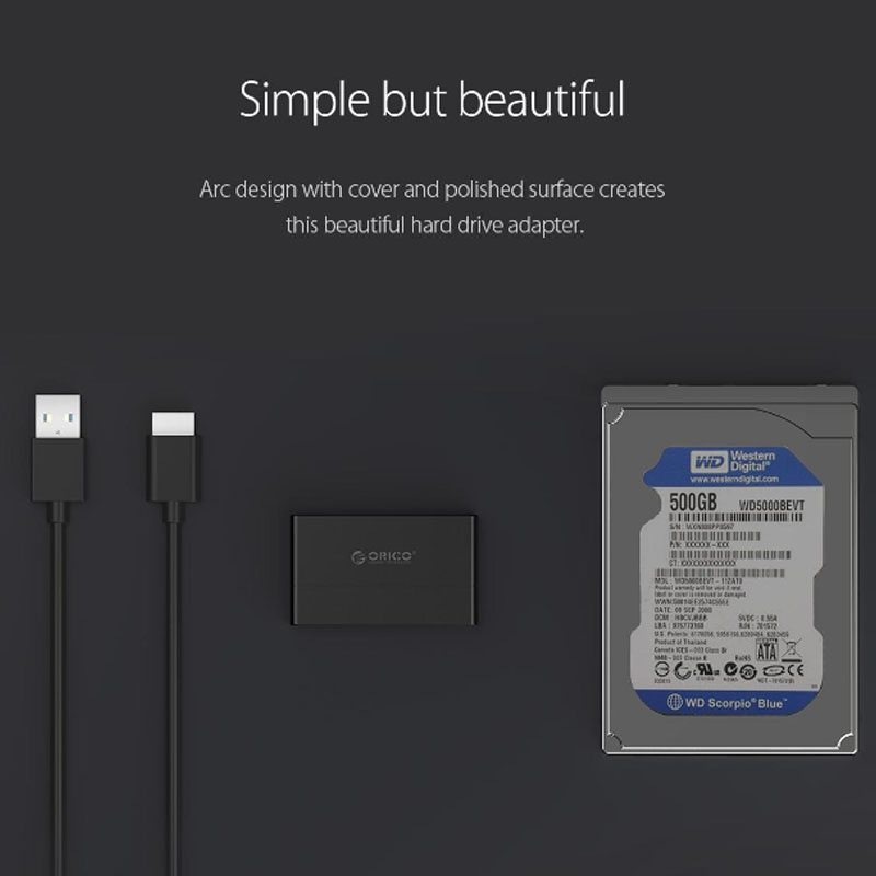 USB 3.0 sang SATA đọc dữ liệu HDD SSD 2.5 Orico 21UTS - Phụ Kiện Điện Tử Việt Nam dau doc o cung hdd/ssd 3.0 orico 21uts