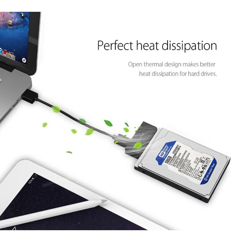 USB 3.0 sang SATA đọc dữ liệu HDD SSD 2.5 Orico 21UTS - Phụ Kiện Điện Tử Việt Nam dau doc o cung hdd/ssd 3.0 orico 21uts