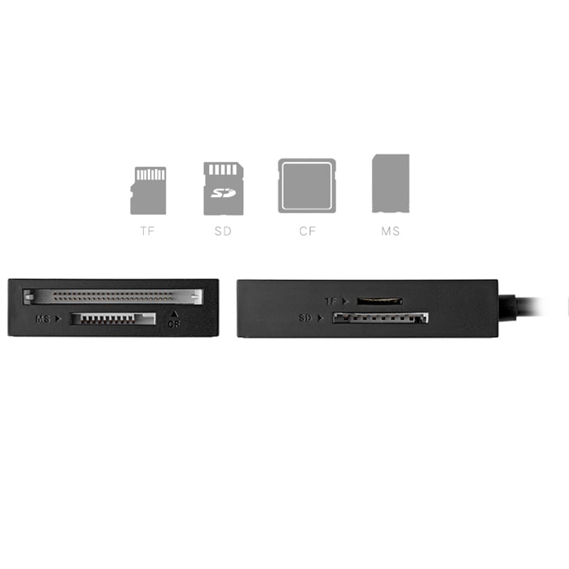 Đầu đọc thẻ nhớ CF TF SD MS USB 3.0 Ugreen 30229 - Phụ Kiện Điện Tử Việt Nam cac doc the nho cf tf sd ms ugreen 30229