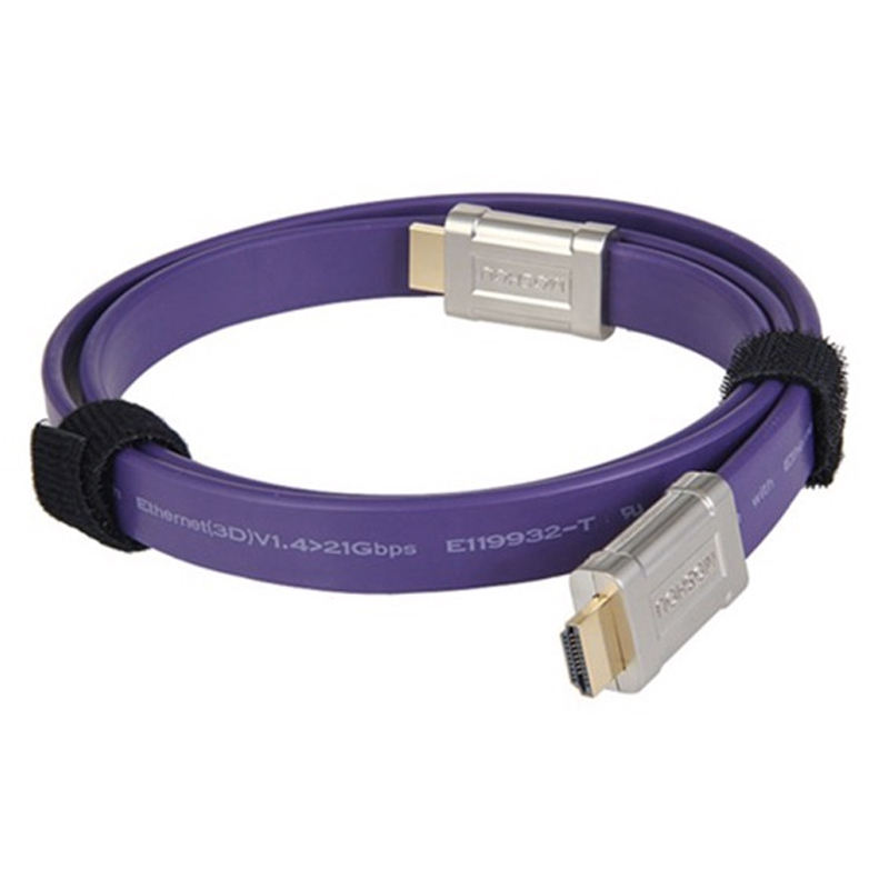 Cáp HDMI 4K 60Hz Ultra flat 21Gbps siêu chống nhiễu Moshou L1800 3M 8M 12M 13M - Phụ Kiện Điện Tử Việt Nam cap hdmi det mong 4k moshou