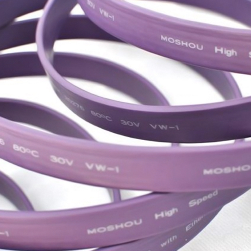 Cáp HDMI 4K 60Hz Ultra flat 21Gbps siêu chống nhiễu Moshou L1800 3M 8M 12M 13M - Phụ Kiện Điện Tử Việt Nam cap hdmi det mong 4k moshou