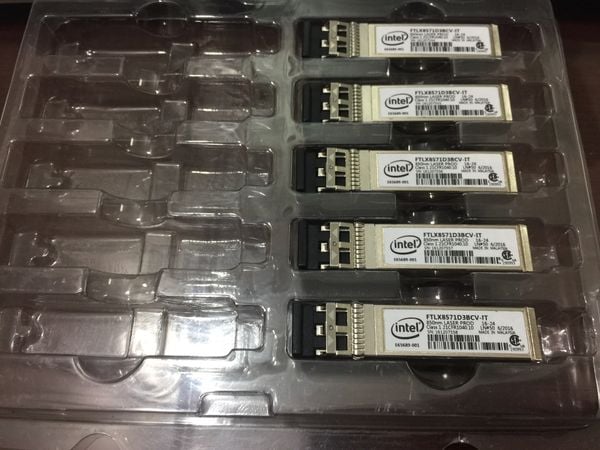 Module quang 10GB SFP+ SR 850NM INTEL E10GSFPSR FTLX8571D3BCV-IT - Phụ Kiện Điện Tử Việt Nam Module quang 10GB SFP+ SR 850NM INTEL E10GSFPSR FTLX8571D3BCV-IT - Phụ Kiện Điện Tử Việt Nam