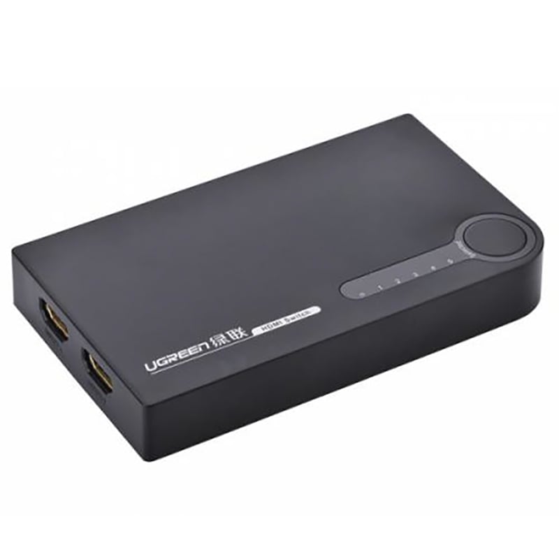 Switch HDMI 5x1 4K 30Hz Ugreen 40205 có điều khiển từ xa - Phụ Kiện Điện Tử Việt Nam ugreen 40205