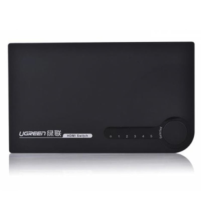 Switch HDMI 5x1 4K 30Hz Ugreen 40205 có điều khiển từ xa - Phụ Kiện Điện Tử Việt Nam ugreen 40205