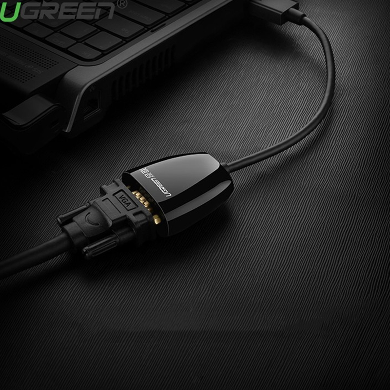 HDMI sang VGA converter full HD1080P Ugreen 40253 - Phụ Kiện Điện Tử Việt Nam UGREEN 40253