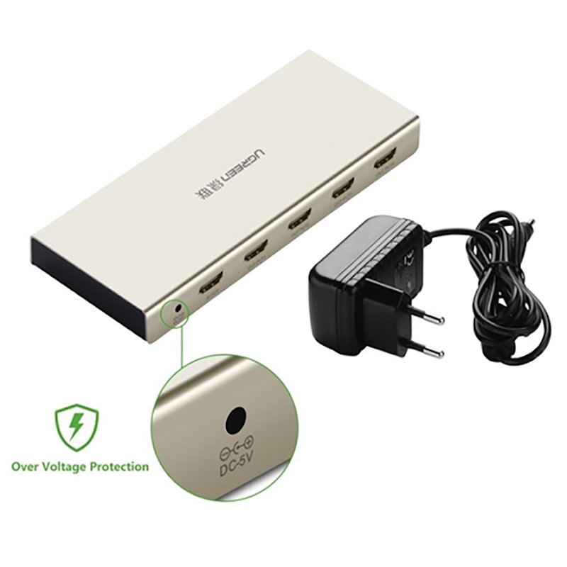 Bộ chia HDMI 4 cổng 4K 30Hz Ugreen 40277 - Phụ Kiện Điện Tử Việt Nam ugree 40277