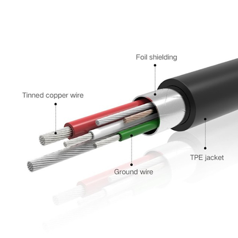Cáp sạc và dữ liệu USB AM sang 2 Micro USB UGREEN 0.5m 40347 - Phụ Kiện Điện Tử Việt Nam ugreen 40437