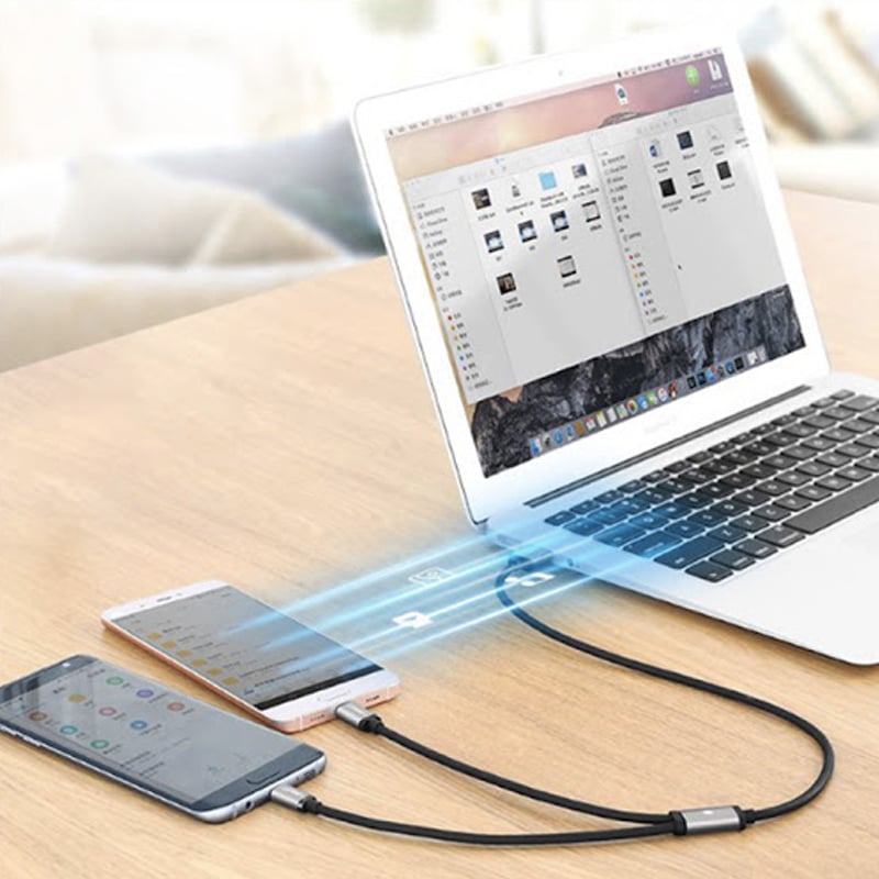 Cáp sạc và dữ liệu USB AM sang 2 Micro USB UGREEN 0.5m 40347 - Phụ Kiện Điện Tử Việt Nam ugreen 40437