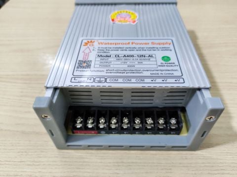 Nguồn LED ngoài trời 12V-34A 400W cho Camera Bảng điện tử LED Biển quảng cáo Changylian CL-A-400-12 - Phụ Kiện Điện Tử Việt Nam Nguồn LED ngoài trời 12V-34A 400W cho Camera Bảng điện tử LED Biển quảng cáo Changylian CL-A-400-12 - Phụ Kiện Điện Tử Việt Nam