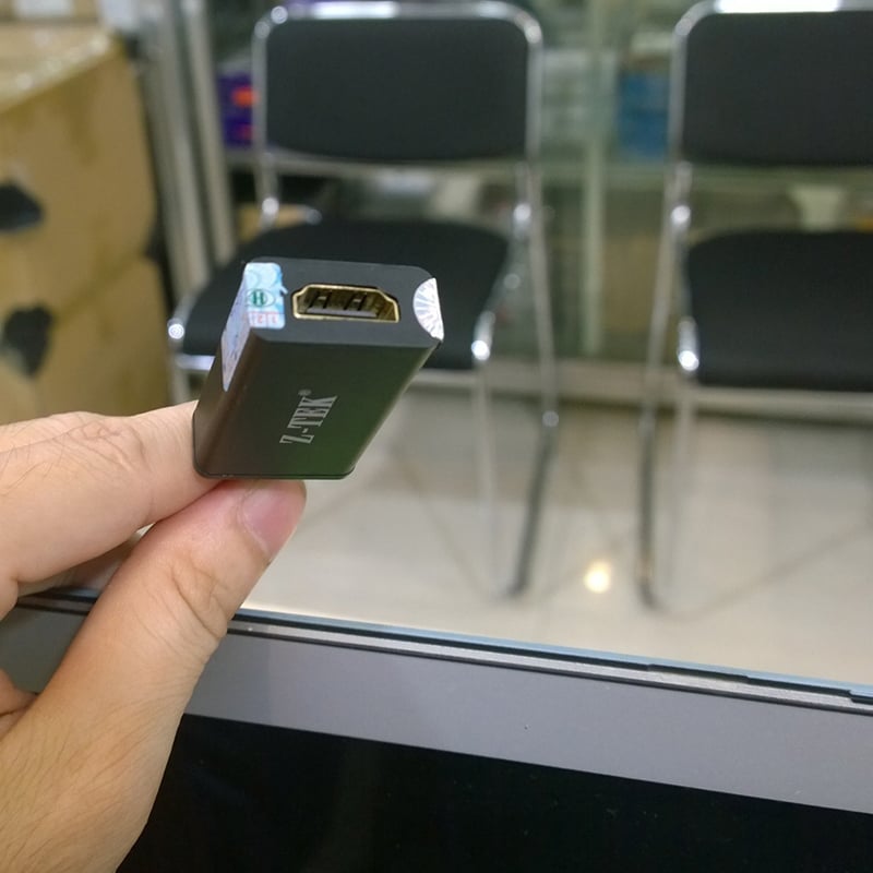Displayport to HDMI adapter 4K 20Cm Z-TEK ZE-636 - Phụ Kiện Điện Tử Việt Nam displayport sang hdmi