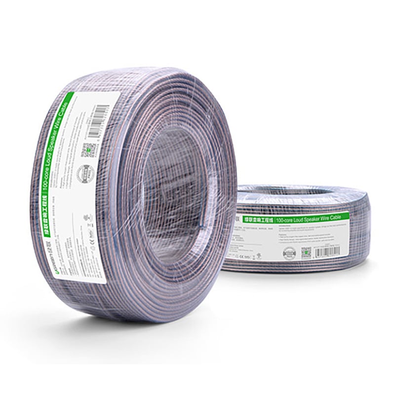 Dây cáp loa 2 lõi lõi 100 mét sợi đồng OFC Ugreen 20853 - Phụ Kiện Điện Tử Việt Nam day am thanh 2 lõi 2.5mm ugreen