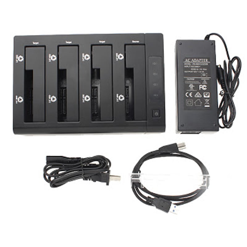 HDD Docking 4 Bay Orico 6648US3-C có chức năng nhân bản ổ cứng - Phụ Kiện Điện Tử Việt Nam ORICO 6648US3-C