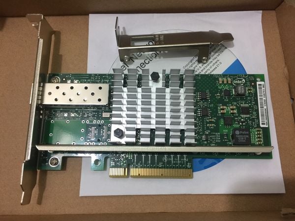 Cạc mạng server 2 cổng quang 10Gbps PCI-E 8X Intel X520-DA2 - Phụ Kiện Điện Tử Việt Nam Card mạng server quang
