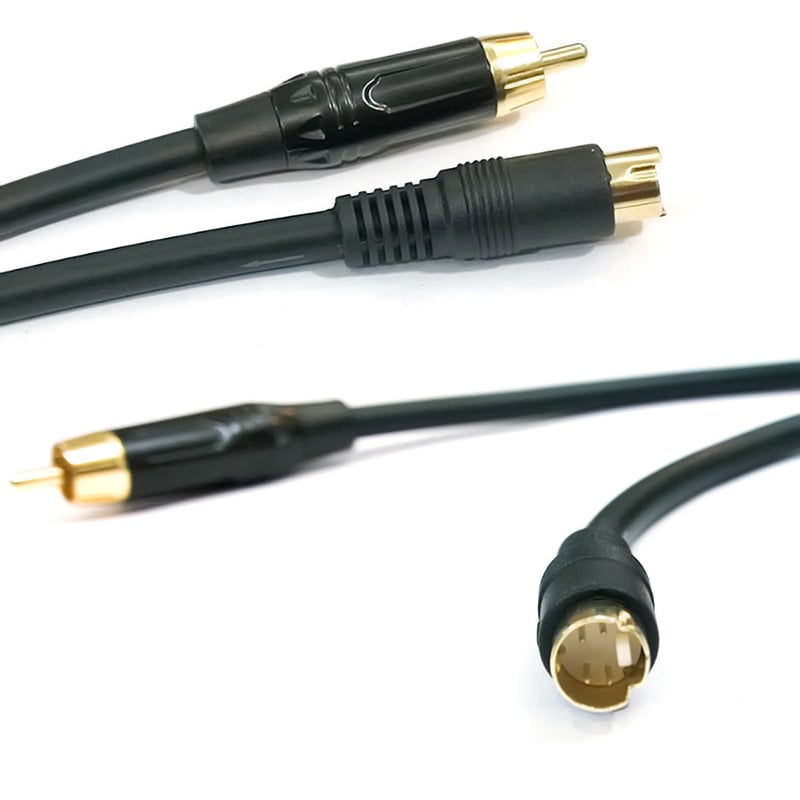 Cáp S-video ra AV RCA 1.5M 3M 5M 10M 15M Choseal - Phụ Kiện Điện Tử Việt Nam cap s-video sang av