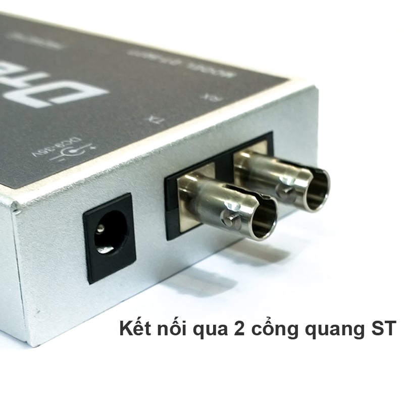 Bộ chuyển đổi RS232-RS422-RS485 qua cáp quang 20KM Dtech DT-9077 - Phụ Kiện Điện Tử Việt Nam dt-9077 dtech bo khuech dai rs232 rs422 rs485 qua day quang